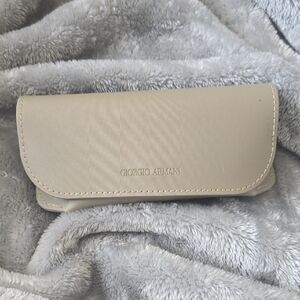 Giorgio Armani Light Tan Eyewear Case